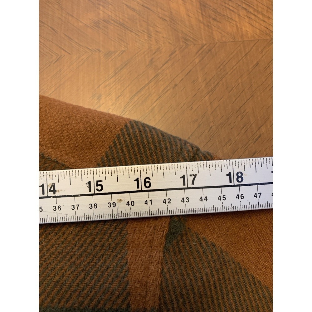 Fjallraven Canada Shirt in Autumn Leaf-Laurel Green Men's M Wool Blend Shacket - Picture 12 of 16